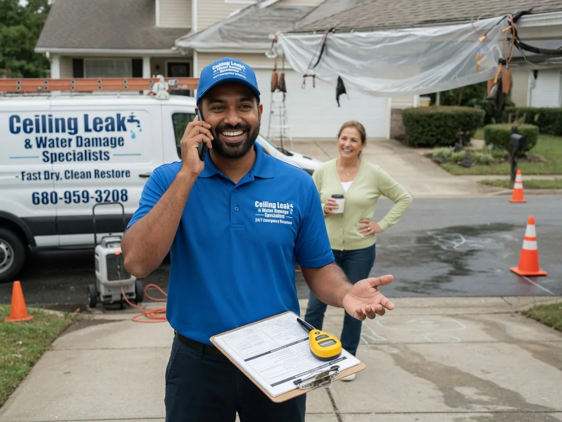 Ceiling Leak Cleanup New Castle, CO FAQs